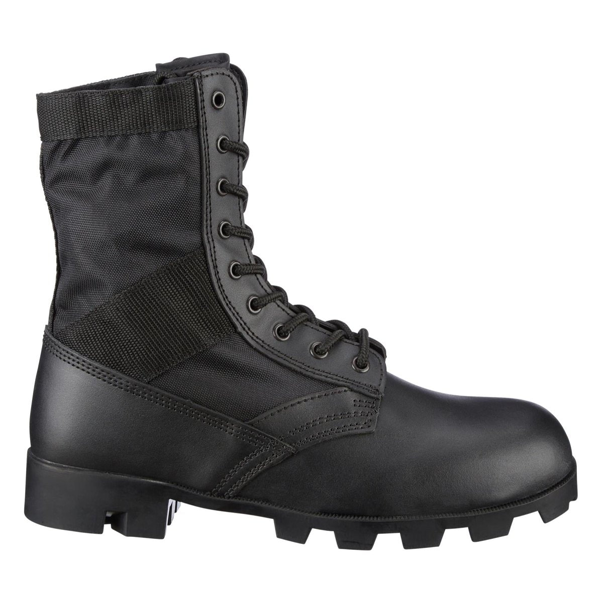 Äkta U.S. Army Jungle Black Leather Panama stövlar bekämpa militära skor Ny