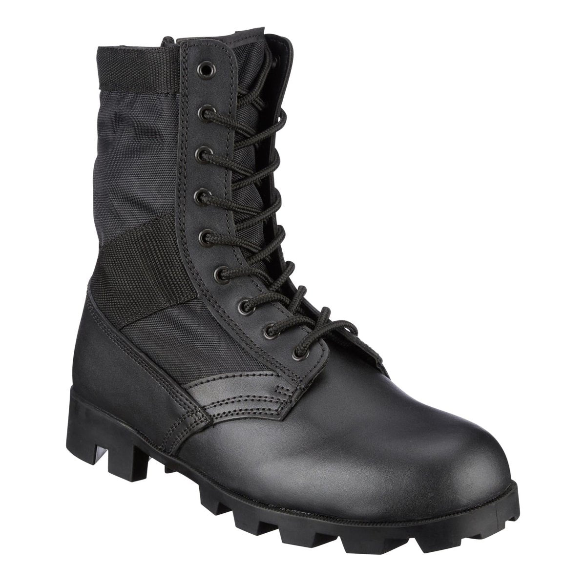 Äkta U.S. Army Jungle Black Leather Panama stövlar bekämpa militära skor Ny