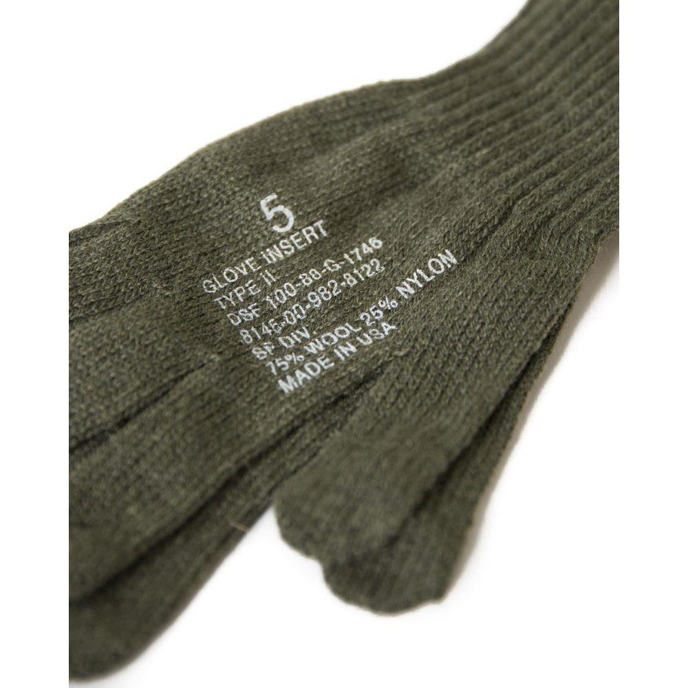 Äkta US Army Military Glove Insert foder ullvärmare militäröverskott nytt