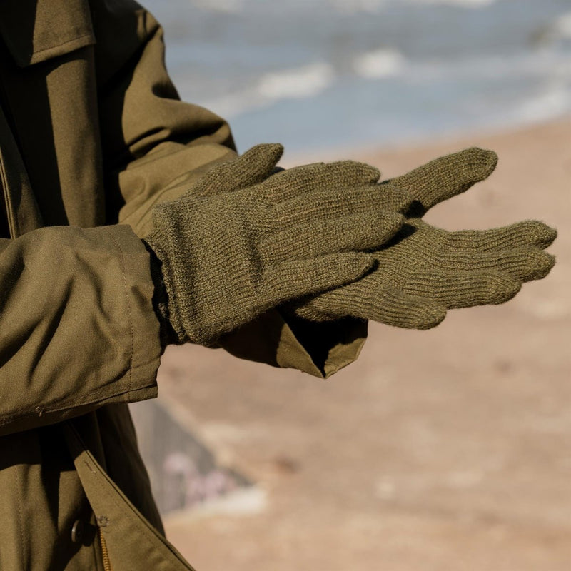 Äkta US Army Military Glove Insert foder ullvärmare militäröverskott nytt