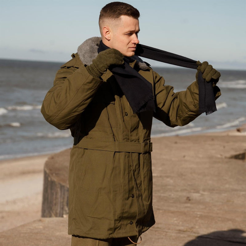 Äkta US Army Military Glove Insert foder ullvärmare militäröverskott nytt