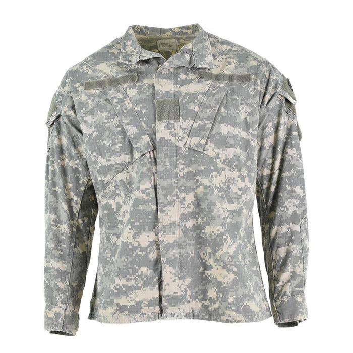 Äkta amerikanska armétrupper fältjacka BDU digital ACU camo shirts militär fråga - GoMilitar