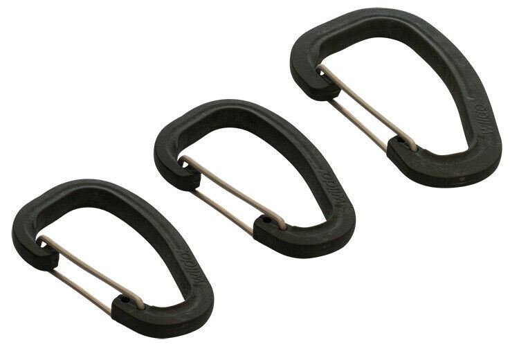 Äkta Wildo -tillbehör Carabiner Set Od 3st Lightweight Robust Clips