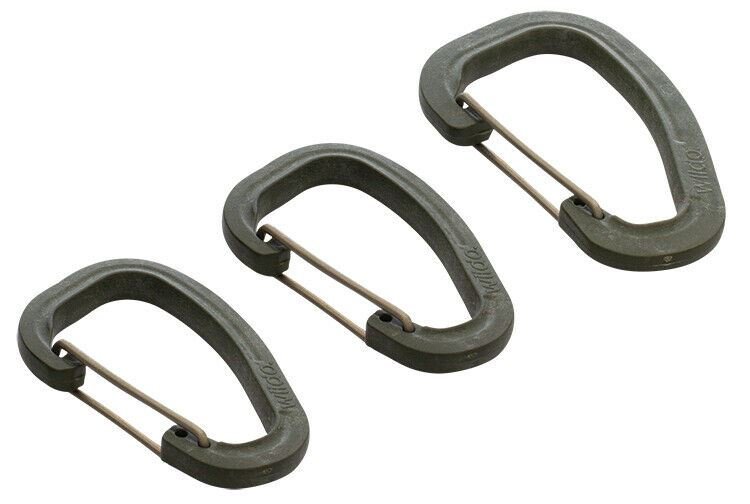 Äkta Wildo -tillbehör Carabiner Set Od 3st Lightweight Robust Clips