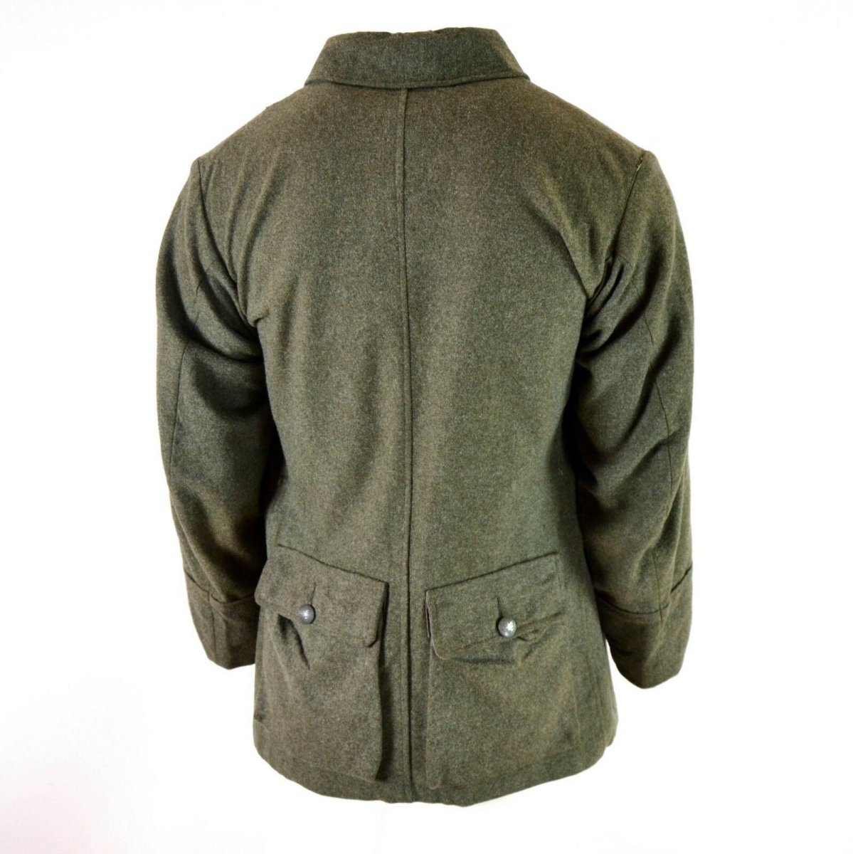 Äkta WWII Vintage Swedish Army Wool Uniform Jacket M39 1940's Military Grey