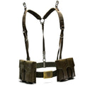 Tysk armé Y-remsuspender Bälte webbing set System Tactical Harness Pack Kit