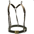 Tysk armé Y-remsuspender Bälte webbing set System Tactical Harness Pack Kit