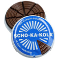 Tysk energi mjölkchoklad scho-ka-kola helmjölk 100 g tennburk blå