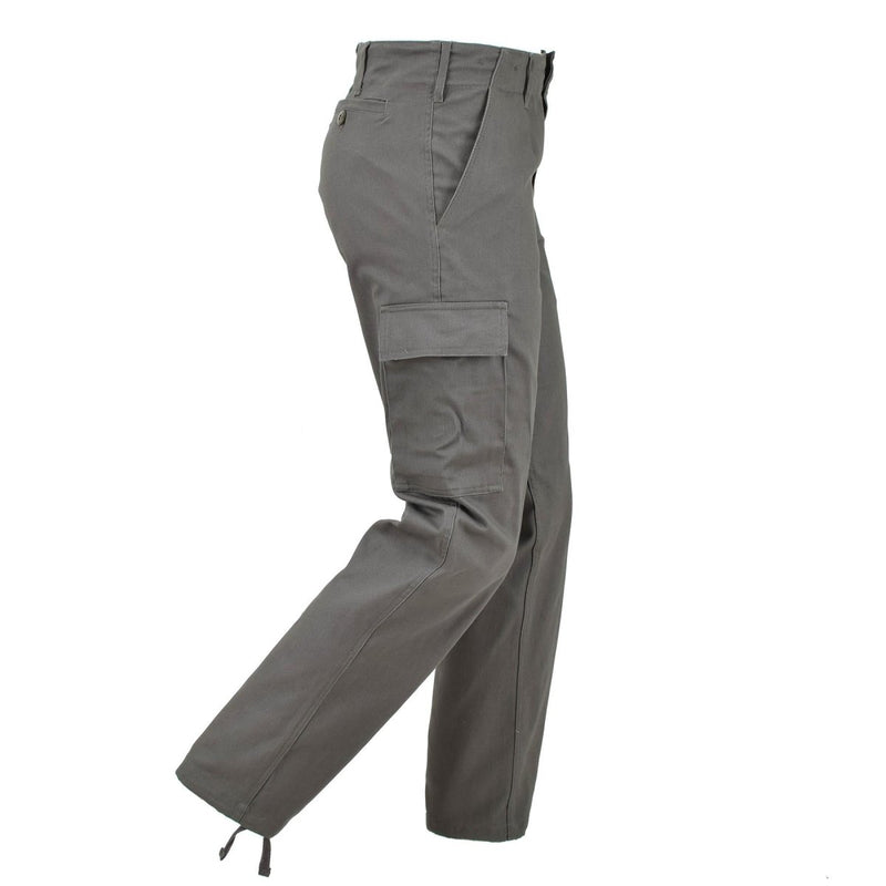 Tysk militär Molskin Style Pants Olive Combat Uniform Byxor Replika Ny
