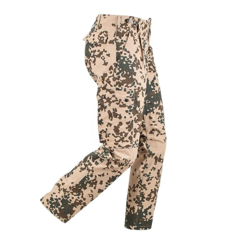 Tysk militär stil fältlastbyxor 3 färger tropiska camo bdu byxor nya