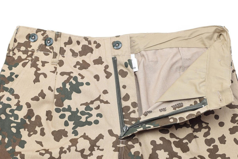 Tysk militär stil fältlastbyxor 3 färger tropiska camo bdu byxor nya