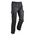 Tysk militär stil Molskin Pants Hållbara svart strids uniformbyxor Ny