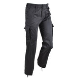 Tysk militär stil Molskin Pants Hållbara svart strids uniformbyxor Ny