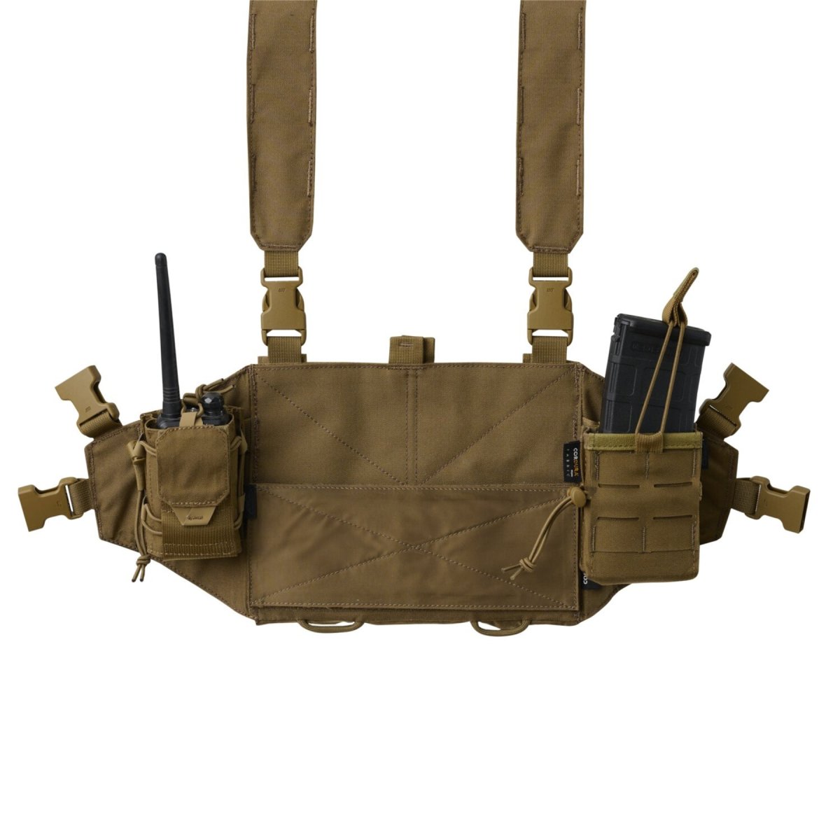 Helikon-Tex Chicom Tactical Chest Rig Justerbar Harrnes Woodland Camo