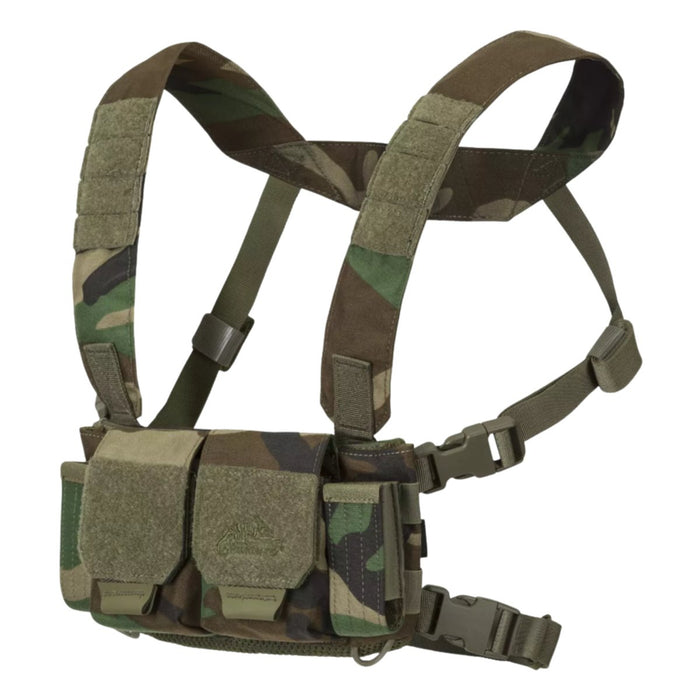 Helikon - Tex Competition Tactical Chest Rig VIS-kompatibel Woodland Camo - GoMilitar