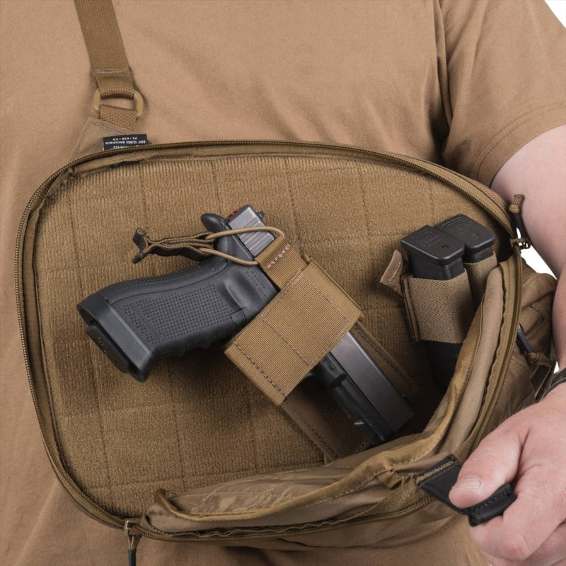Helikon-Tex EDC Sling Ryggsäck 6,5L Cordura Nylon Dold Carry Urban Svart