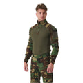 Helikon-Tex MCDU Combat Shirt Armbågsförstärkning Ripstop Woodland Camo