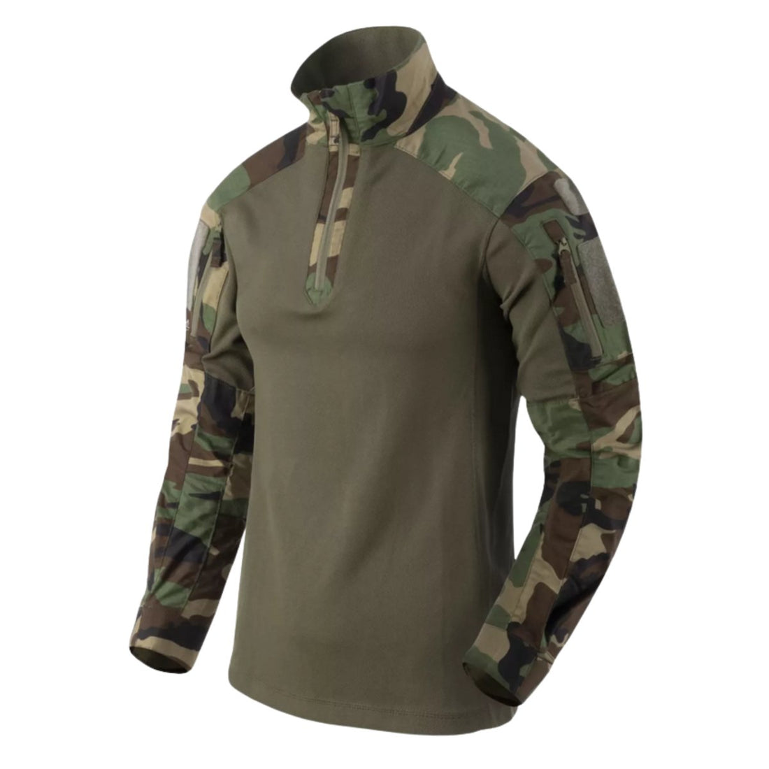 Helikon-Tex MCDU Combat Shirt Armbågsförstärkning Ripstop Woodland Camo