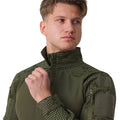 Helikon-Tex MCDU Combat Shirt Armbågsförstärkning Ripstop Woodland Camo