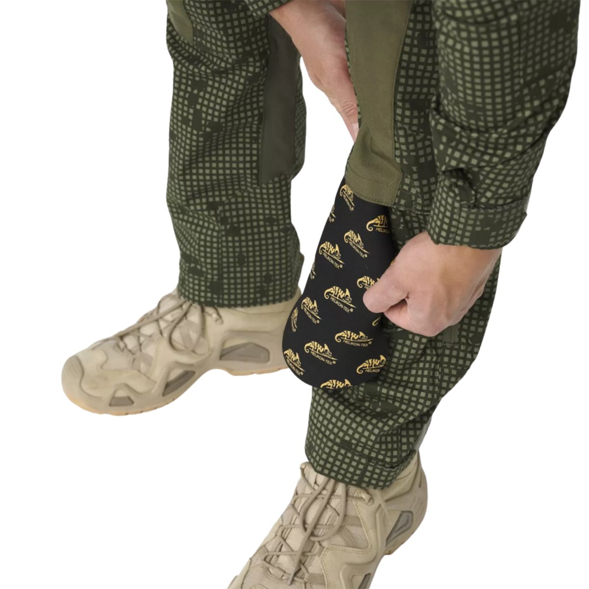 Helikon-Tex MCDU Tactical Pants Ripstop Ventilation Knäförstärkningar Woodland