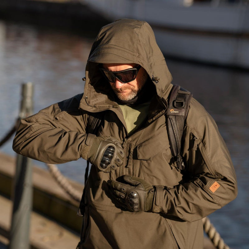 Helikon-tex piligrim anorak jacka brandmotstånd snabbt torrt vaxbusk