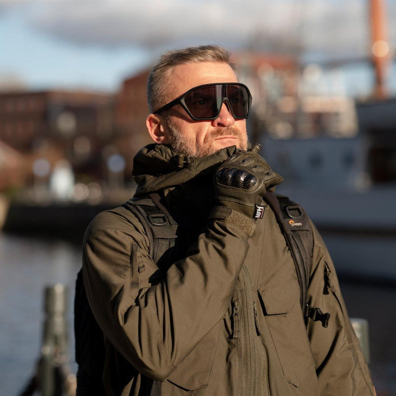 Helikon-tex piligrim anorak jacka brandmotstånd snabbt torrt vaxbusk
