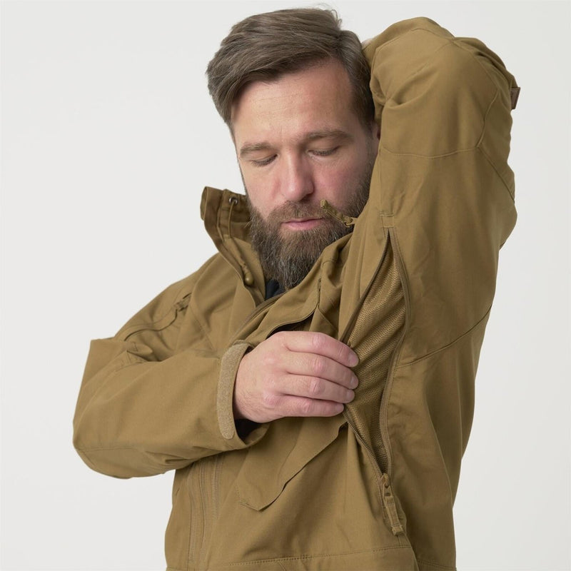 Helikon - Tex Piligrim Anorak Jacket Fire Resistance Quick Dry Waxable Bushcraft - GoMilitar