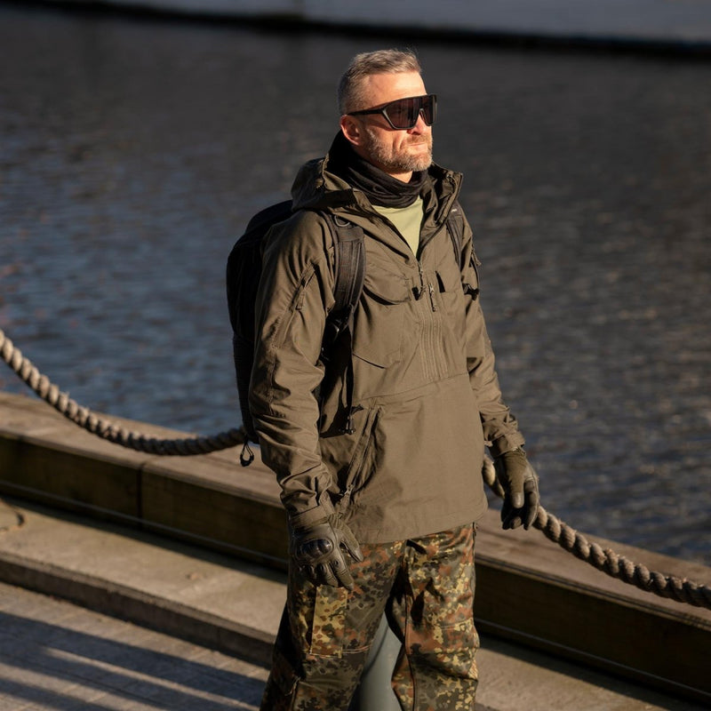 Helikon-tex piligrim anorak jacka brandmotstånd snabbt torrt vaxbusk