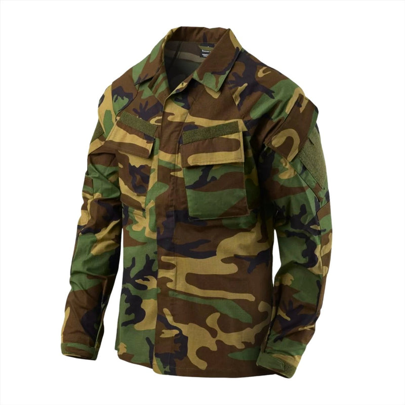 Helikon-Tex Raid Shirt Tactical Armerade armbågar Ventilation Manschettjustering