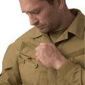 Helikon-Tex Raid Shirt Tactical Armerade armbågar Ventilation Manschettjustering