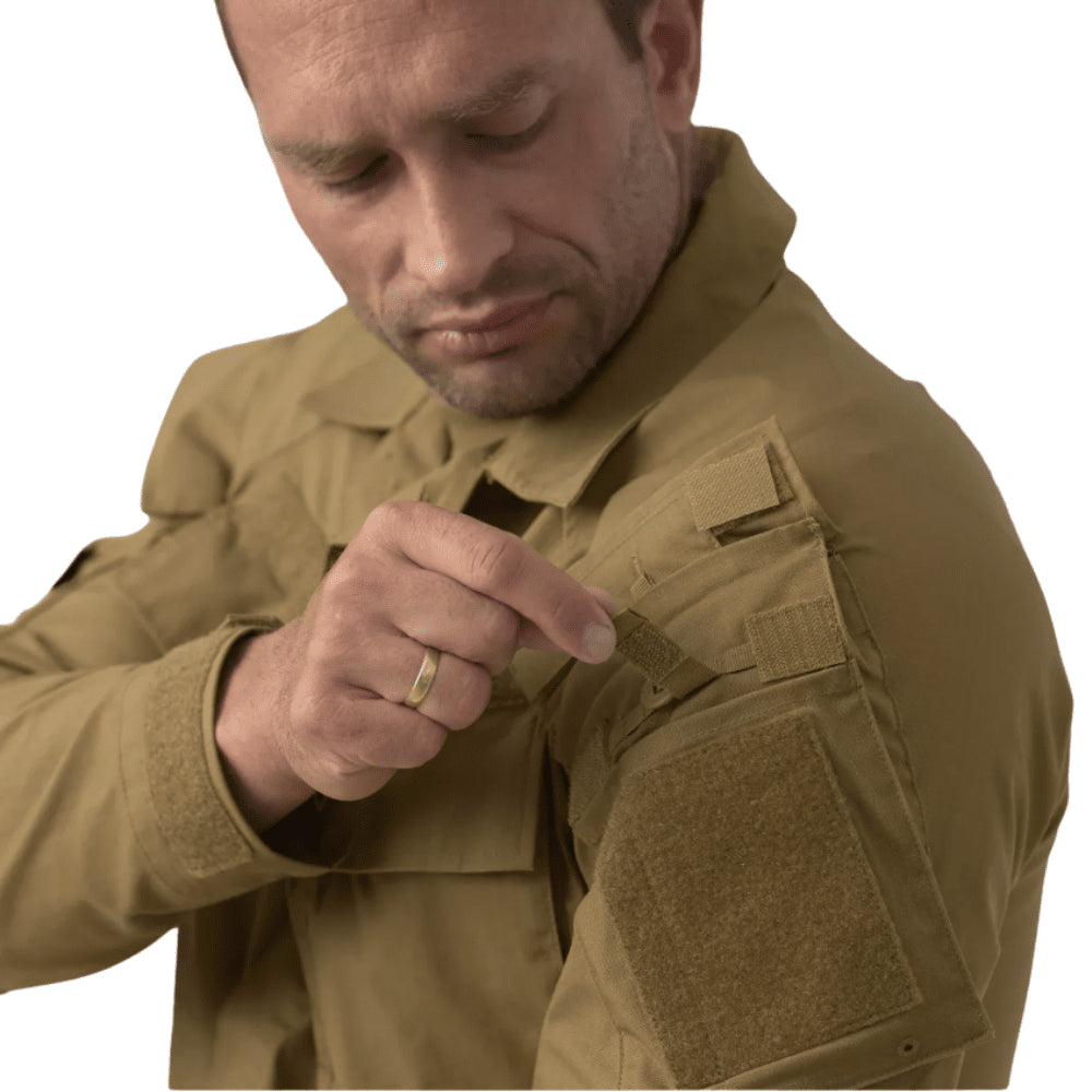 Helikon-Tex Raid Shirt Tactical Armerade armbågar Ventilation Manschettjustering