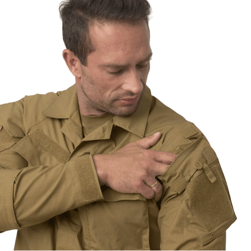 Helikon-Tex Raid Shirt Tactical Armerade armbågar Ventilation Manschettjustering