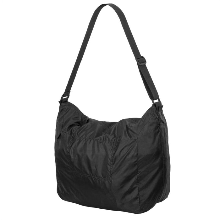 Svart Helikon-Tex vikbar 29L axelväska av slitstark polyester för resor och backupförvaring