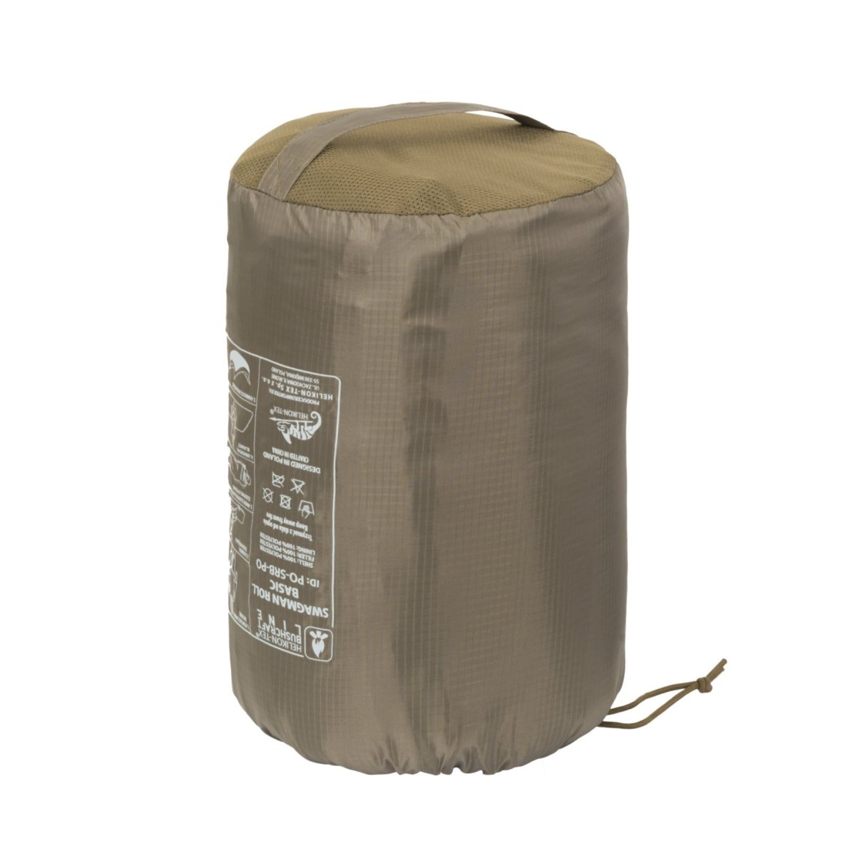 Helikon-Tex SWAGMAN ROLL Basic Poncho Tjock Vintervaddering Täcke Svart