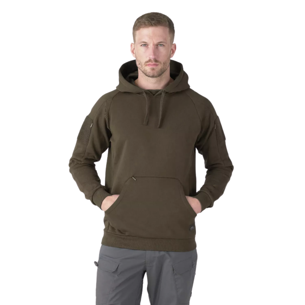 Helikon-Tex Urban Hoodie Lite Kangaroo Tactical Outdoor Cotton Blend Grön