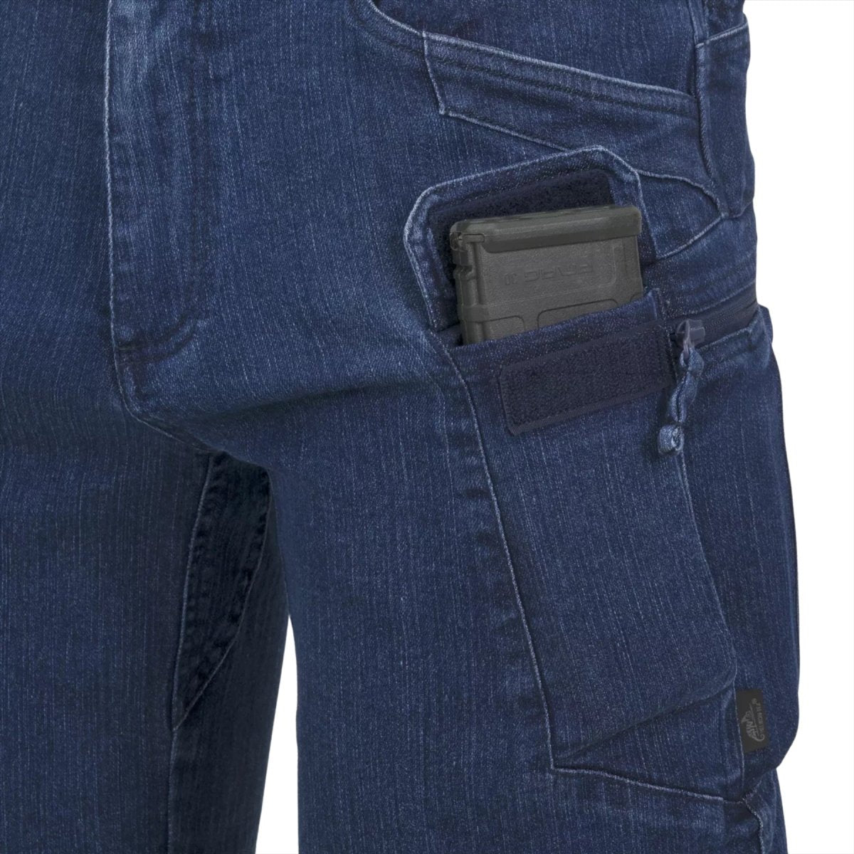 Helikon-Tex UTP Tactical Pants Stretch Denim Knäförstärkning Olika fickor