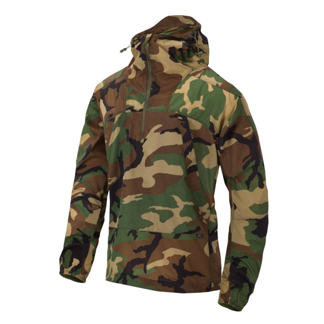 Helikon-Tex WINDRUNNER Anorakjacka Justerbar bottenhuva Woodland Camo