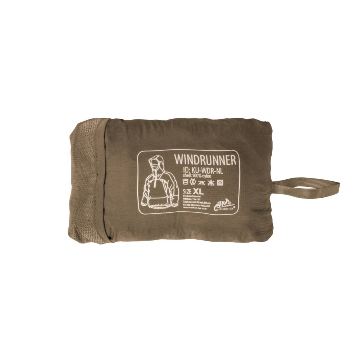 Helikon-Tex WINDRUNNER Anorakjacka Justerbar bottenhuva Woodland Camo