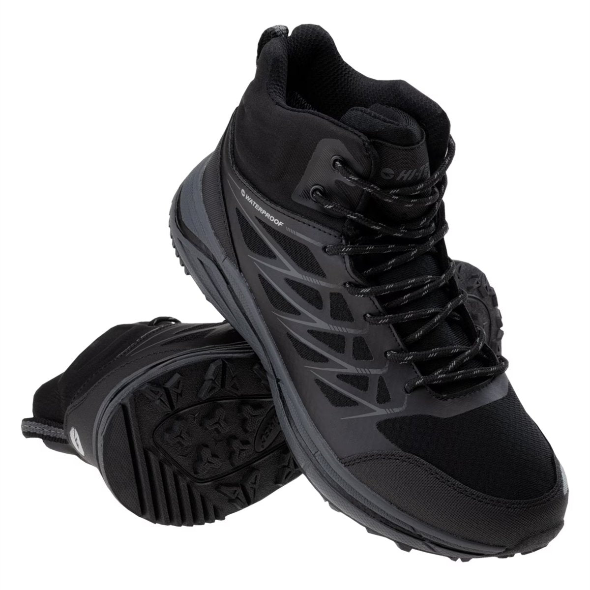 HI-TEC Hewila MID WP Tactical Boots Andas Vattentät förstärkt tå Svart