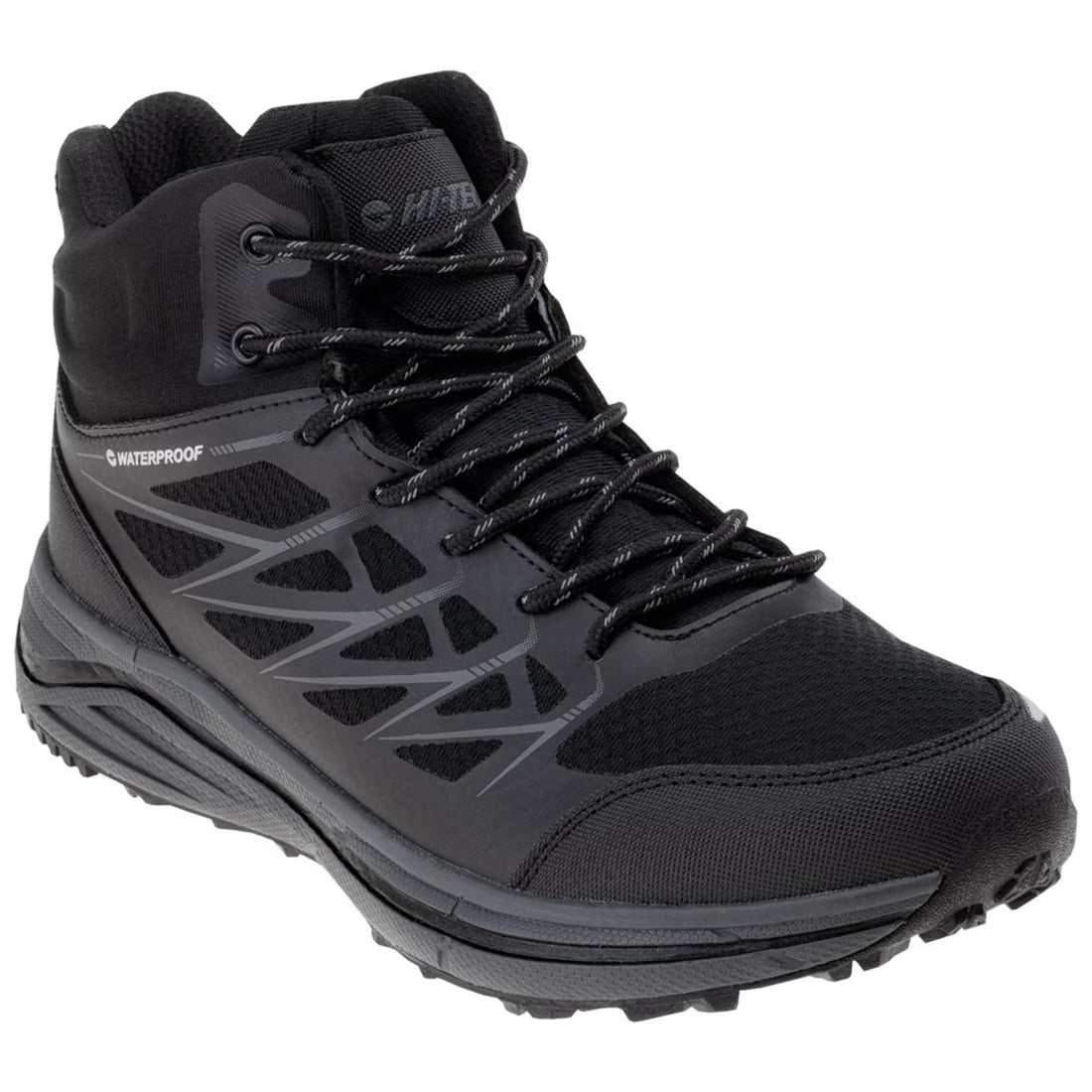 HI-TEC Hewila MID WP Tactical Boots Andas Vattentät förstärkt tå Svart