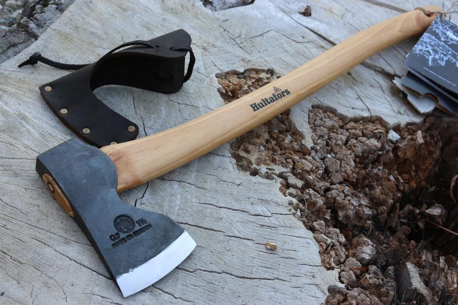 Hultafors Aby Forest Ax Carbon Steel Head Forge Coating Wood Processing Hatchet
