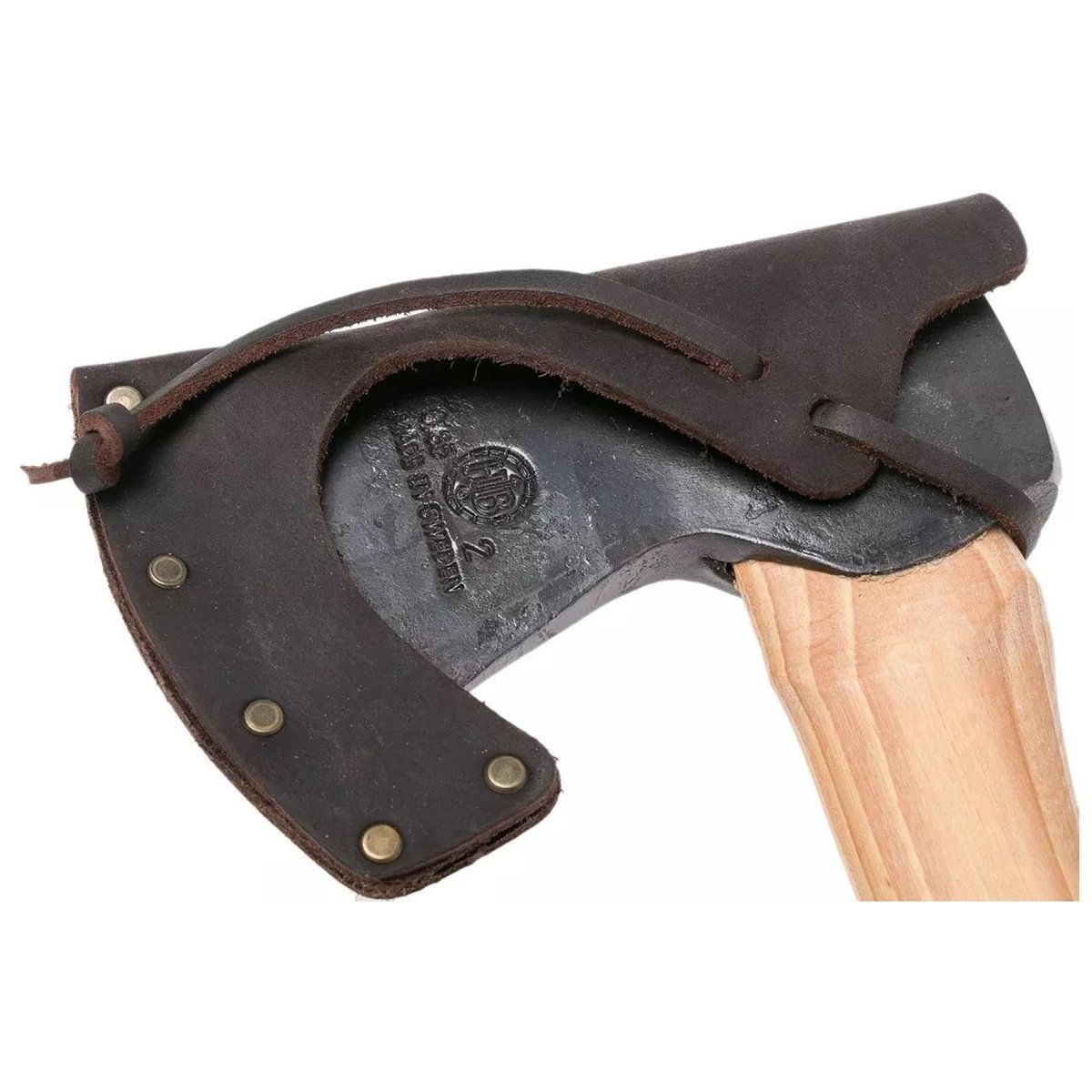 Huldaforer Ekelund Hunting Axe Hickory Shaft Carbon Steel Head Gardening Hatchet
