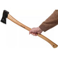 Hultafors qvarfot Felling Ax Long Hickory Shaft SHARPED CARBARLE STÅL Huvud