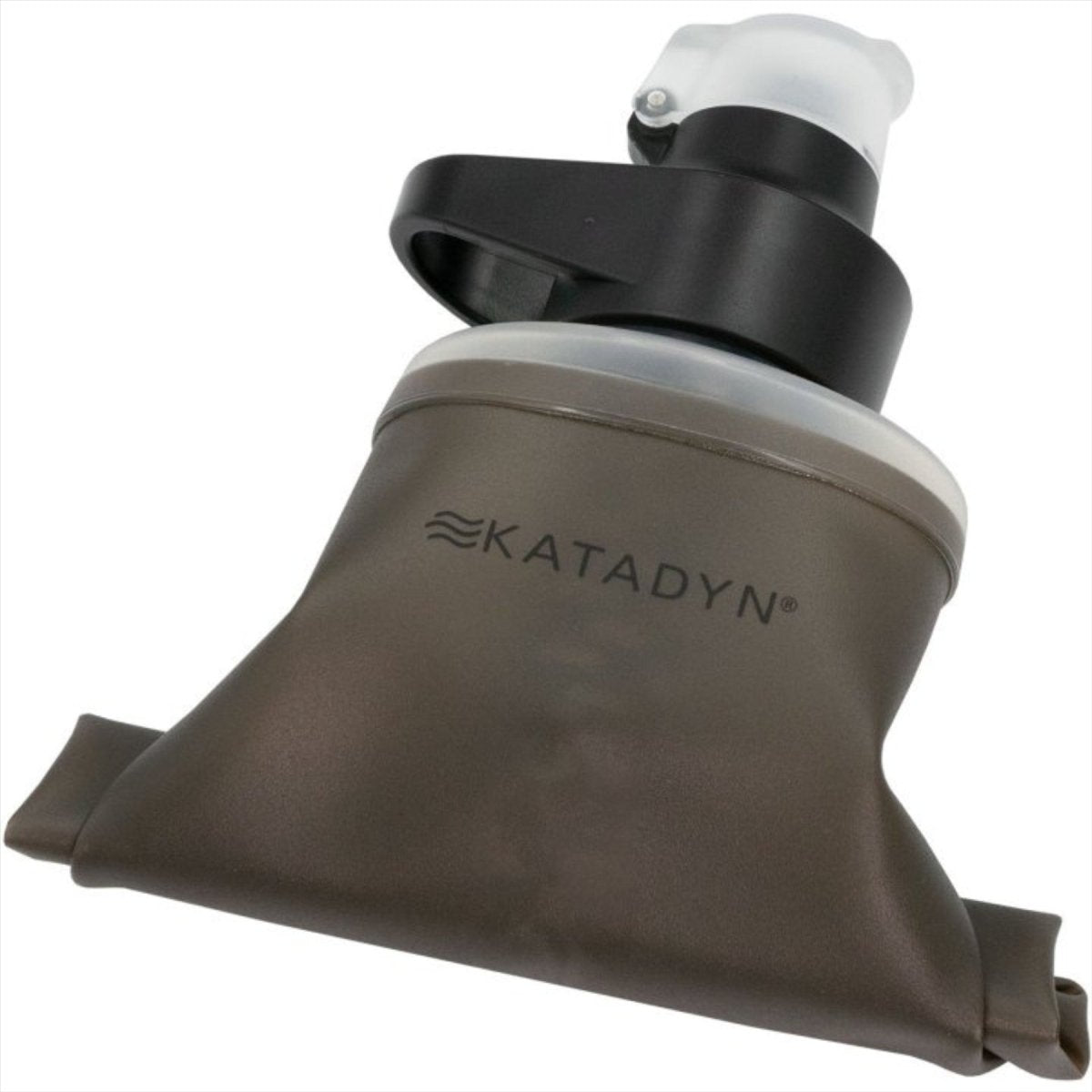 Katadyn BeFree AC 1L vattenfilter hopfällbar flaska EZ Clean Technology Svart