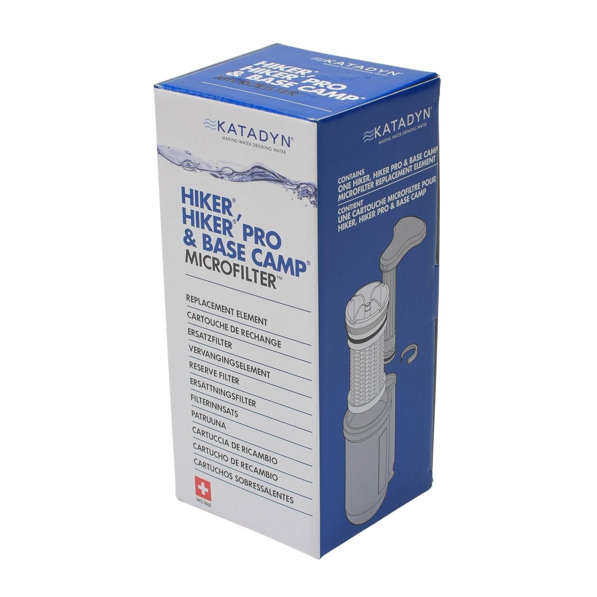 Katadyn Hiker Pro Water Filter Cartridge Replacement Set Original långvarig