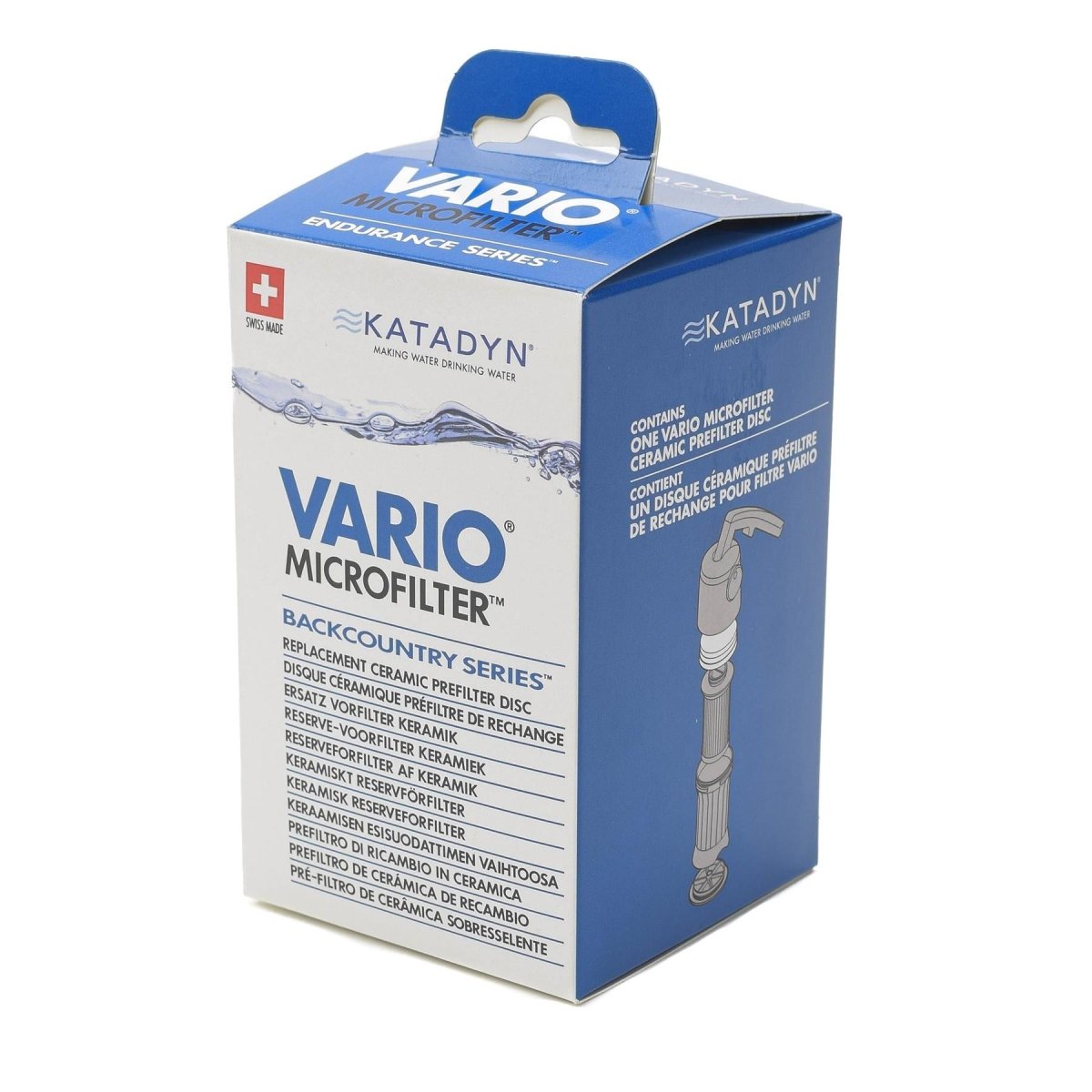Katadyn Vario Carbon Prefilter Replacement Kit vattenfiltrering av reservdelar