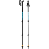 LEKI Makalu Lite AS vandringsstavar Justerbara anti-chock vandringspar 100-135 cm