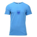 Leo Kohler Army Sport T-shirt Kort ärm Lätt BW Eagle Shirts Blue