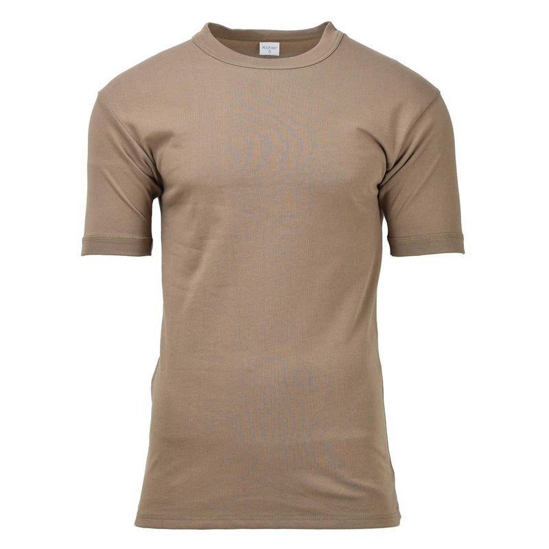 Leo Kohler Army T-shirt sport andas kort ärm underkläder lättvikt