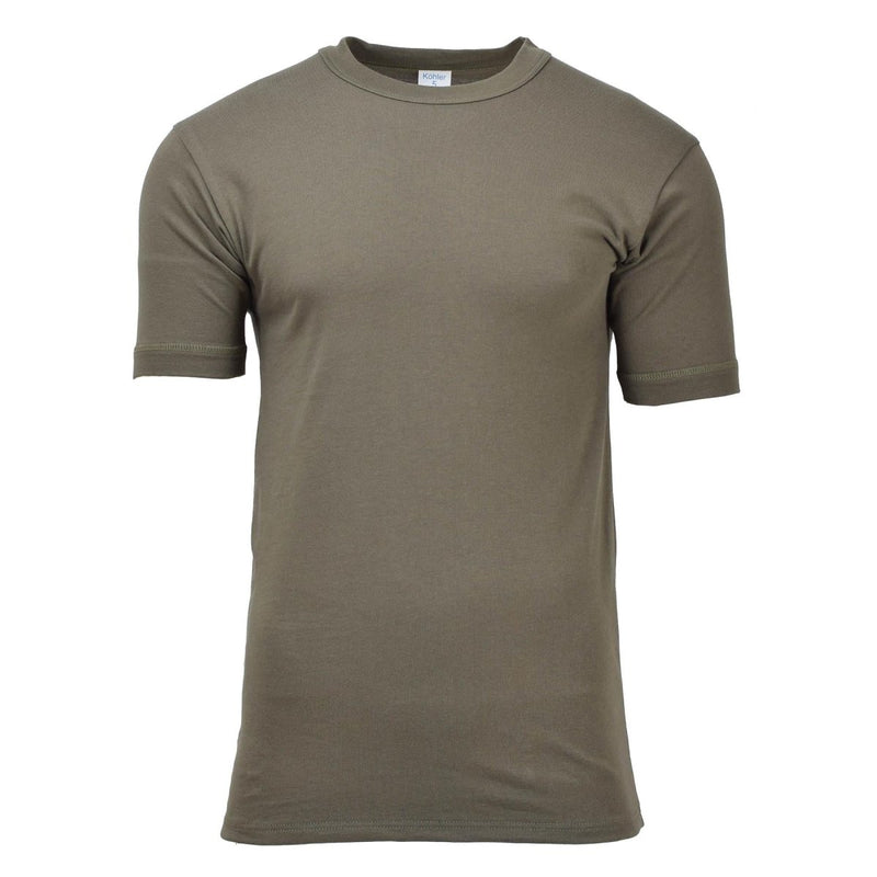Leo Kohler Army T-shirt sport andas kort ärm underkläder lättvikt